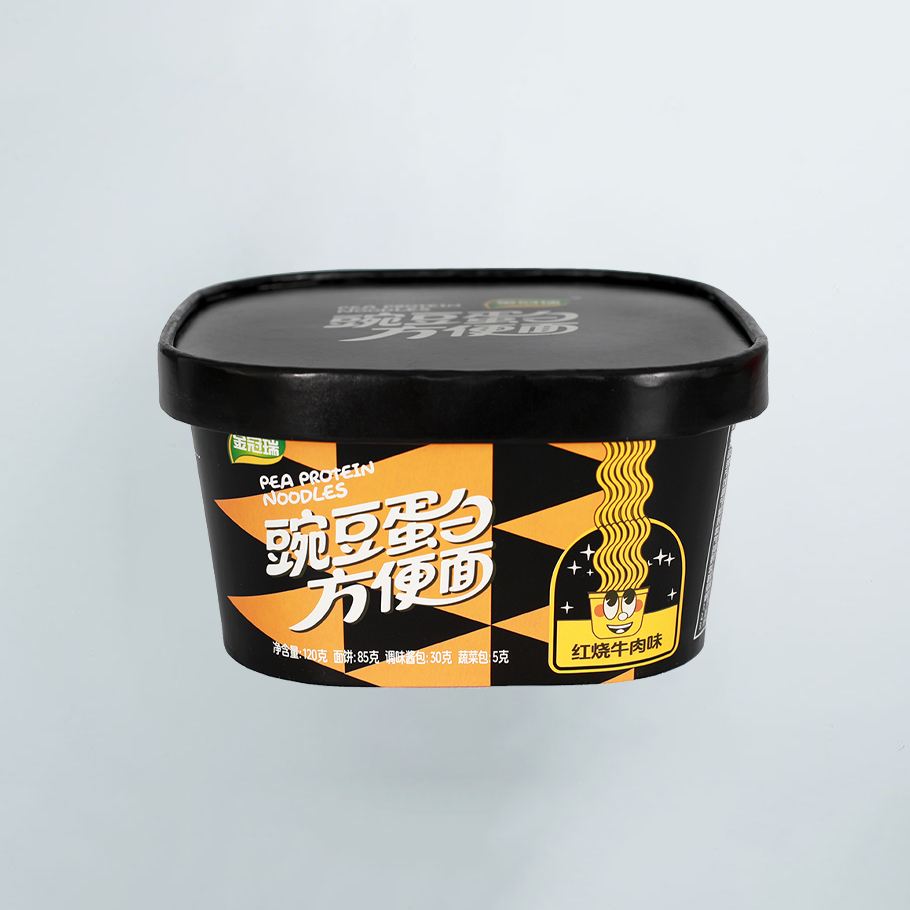豌豆蛋白方便面（红烧牛肉味）