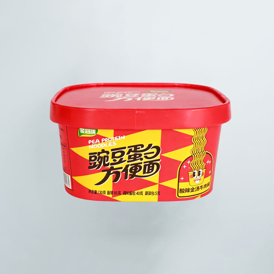 豌豆蛋白方便面（酸辣金汤牛肉味）